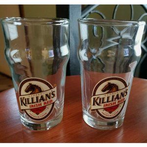 10 Killian's Irish Red HEAVY Plastic 4 OZ. Sampling Shot Glasses New Unopened
